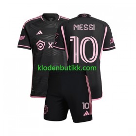 Inter Miami Lionel Messi 10 Barn Borte Fotballdrakt 2023 Kortermet